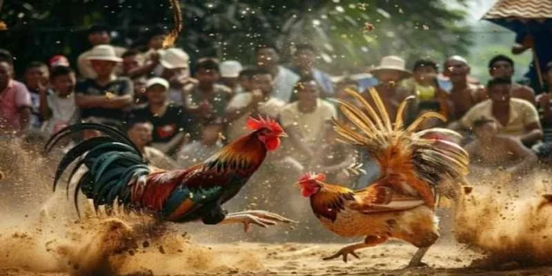 Màu mạng gà đá